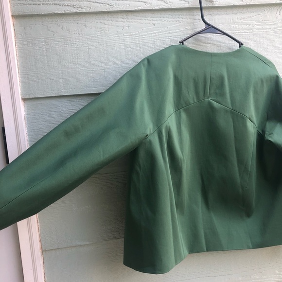 COS NWT Green Cropped Blazer | 6 - Picture 7 of 10